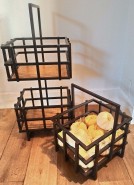 Carrying Basket w/Wood Insert