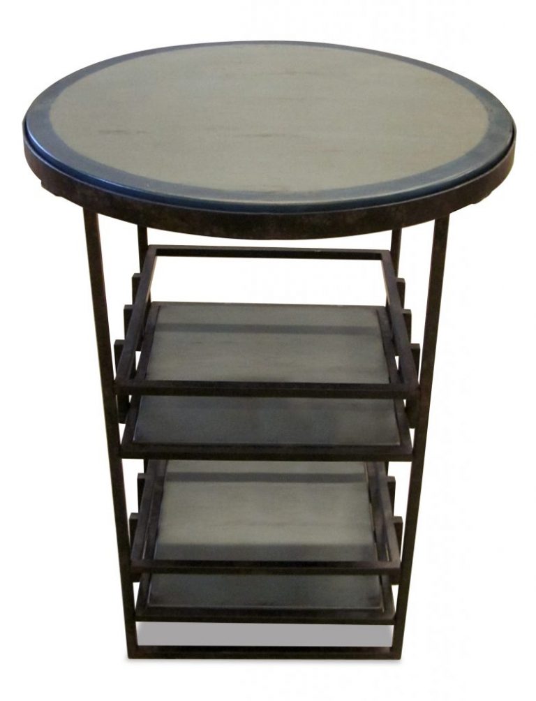 Hi Rez Image : Iron lattice Side Table